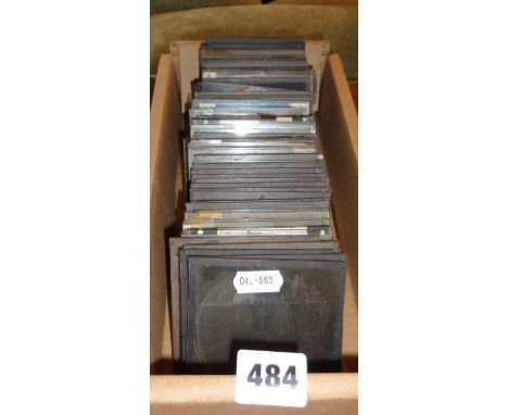 Quantity of assorted lantern slides