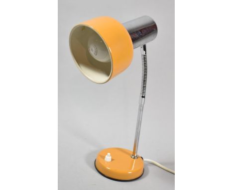 A Vintage Adjustable Desk Top Reading Lamp, 