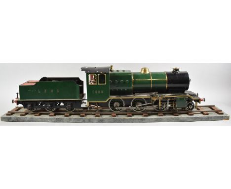 A Scratch Built Live Steam Locomotive and Tender, LNER 1469, Stamped N87 80 002 to Fire Box. Complete with Tools but No Boile