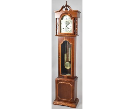 A Reproduction Highlands Granddaughter Clock, 145cm High 