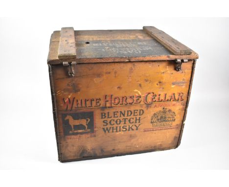 Vintage White Horse Cellar Scotch Whiskey Crate Auction