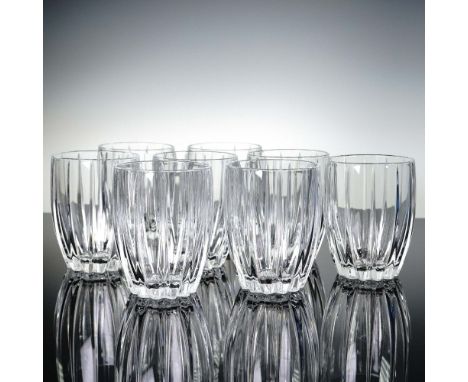 Displaying the classic brilliance of crystal craftsmanship, this 8-piece tumbler set by Marquis by Waterford presents a timel
