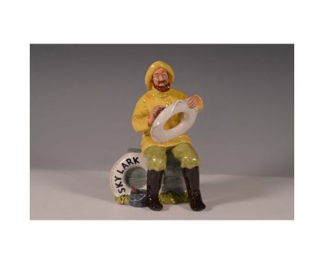 This Royal Doulton figurine, titled The Boatman (HN2417), was introduced in 1970 and showcases the fine craftsmanship for whi