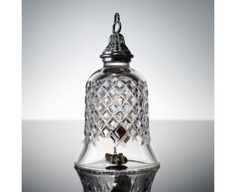 This collectible 2-piece set features the highly sought-after 1st and 2nd Edition bell ornaments from Waterford Crystal's 12 