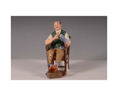 This Royal Doulton figurine, titled The Master (HN2319), was produced by the renowned English ceramics manufacturer Royal Dou