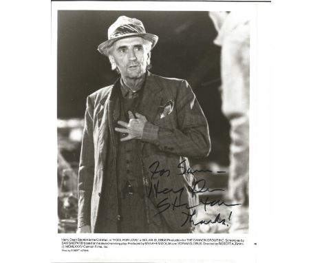 Harry Dean Stanton signed 10x8 black and white Fool for Love photo. Harry Dean Stanton (July 14, 1926 - September 15, 2017) w