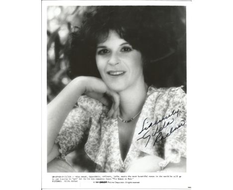 Gilda Radner signed 10x8 black and white The Woman in Red photo. Gilda Susan Radner (June 28, 1946 - May 20, 1989) was an Ame