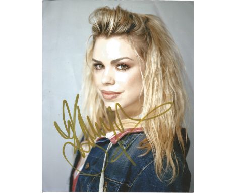 Billie Piper signed 10x8 colour photo. Billie Paul Piper (born Leian Paul Piper, 22 September 1982) is an English actress, fi