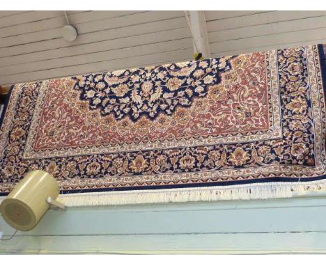 Blue ground Keshan carpet 2.80 x 2.00