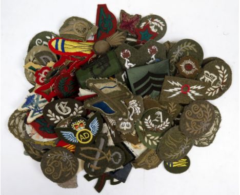 Badges - British Army WW2 and later trade arm badges ( 120+ items)