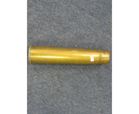 Tank Corps a scarce 6 pounder 1917 shell case, these were the calibre used on the first male Tanks, Cambrai era