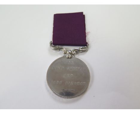 Army LSGC Medal to 1089 Wm Lilckenday 1st Dragoon Guards. Confined 7/8 May 1848 tried and Reduced, again in Prison 30/12/1869