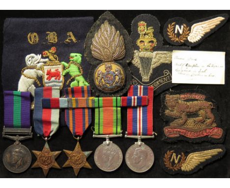 Group to 19143632 Pte R G Quaterman AAC (Army Air Corps). 1939-45 Star, Burma Star, Defence & War Medals, GVI General Service