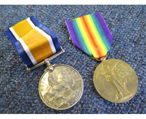 BWM & Victory Medal named G-35857 Pte C F Schaffert Middlesex Regt. Probably one of the German born soldiers who got into the