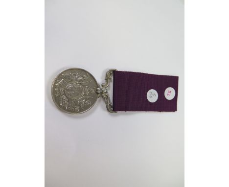 Army LSGC Medal to 902 Chas Farmer 5th Dragoon Guards, born York. Small edge bump nVF
