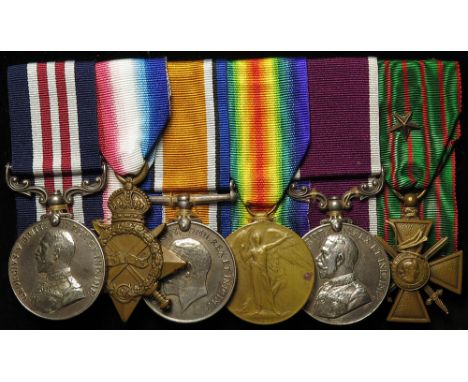 Military Medal group - MM GV (30586 FAR:SJT W K Batchelor B.88/BDE RFA), 1915 Star Trio (30586 FAR:SJT W K Batchelor RFA), GV