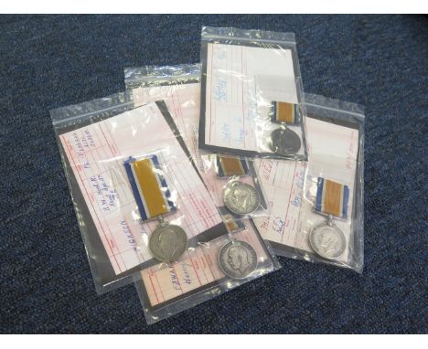 BWM to 22653 Pte H Edwards the Queens Reg  entitled to pair / BWM to M2/152129 Pte H P Tallyn ASC entitled to pair & IGS / BW
