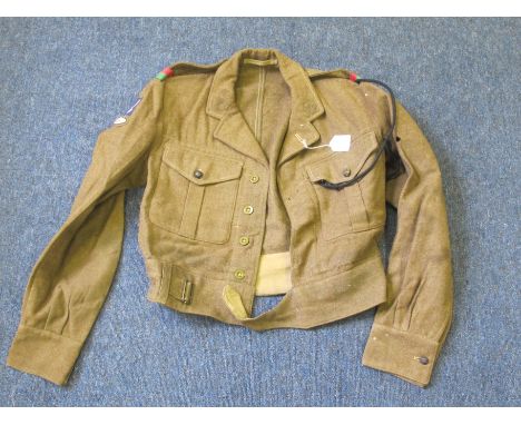 Officers battle dress blouse and trousers 1949 Patten Royal Army Educational Corps RAC Instructor,  scarce  