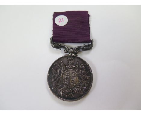 Army LSGC Medal to (1)040 F Wheeler 4th Lt Dragoons. Born Mary le Bone. Also entitled to Crimea Medal with Sebastopol clasp, 