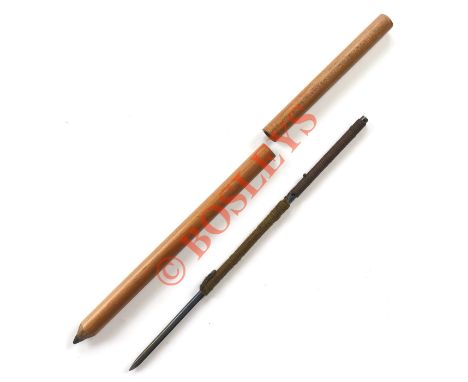 WW2 Special Operations Executive SOE / Chindit Issue Pencil Dagger. Illustrated in Fighting Knives By F.J. Stephens” A rare i
