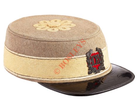 23rd (Inns of Court) Middlesex Rife Volunteer Officer’s Rifles Pattern Kepi. A rare and very good example pre 1880. Light rif