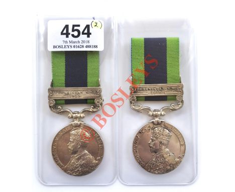 2/4th Bn Border Regiment Two India General Service Medal Clasp “Afghanistan NWF 1919” The first example was awarded to “20112