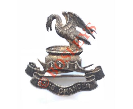Liverpool Pals, Kitchener’s Army WW1 silver regimental brooch. A fine example comprising the crest of Lord Derby. The reverse