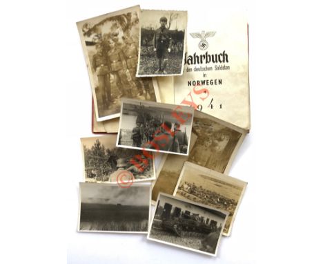 WW2 German Third Reich 1941 Norway Diary of SS Interest. This diary was published for German troops serving in Norway. The fi