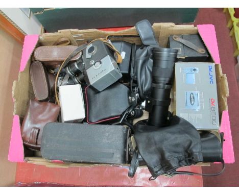 Cameras - to include examples from Fujifilm Finepix S, Polaroid, Minolta, Kodak, Brownie box camera etc. One Box