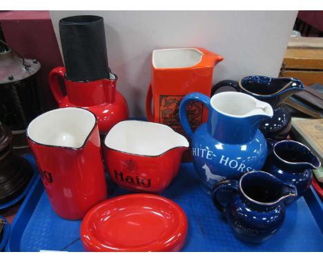 Carlton Ware - Haig's Scotch Whisky water jugs, Wade Scotch Whisky water jug, etc. Carlton ware 'The George and Dragon water 