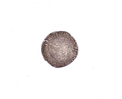 Charles I &amp; II coinage. Mixed lot of 3 coins - comprising Charles I 1632-3 6d M/M harp, worn. Charles II 1679 3d VF. Char