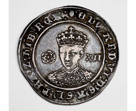 Edward VI Shilling 1551-1 Facing Bust, mm.Tun, Nice grade.

Condition: please request a condition report if you require addit