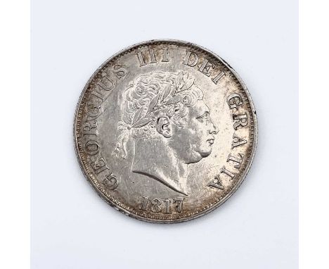 Great Britain George III Halfcrown Small Head 1817 (x1) A superb EF - A.Unc example with some attractive lustre.

Condition: 