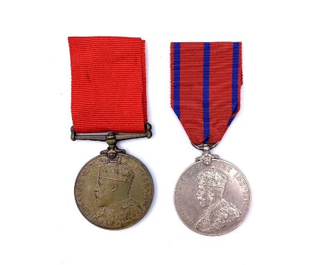 Scotland Police - Scottish Police Coronation 1911 Medal plus Scotland Police - King Edward VII 1903 visit to Scotland Medal. 