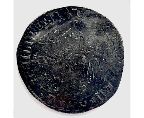 Philip and Mary 1555 Shilling In worn condition, difficult to find coin. Sold with previous Bonhams sale card

Condition: ple