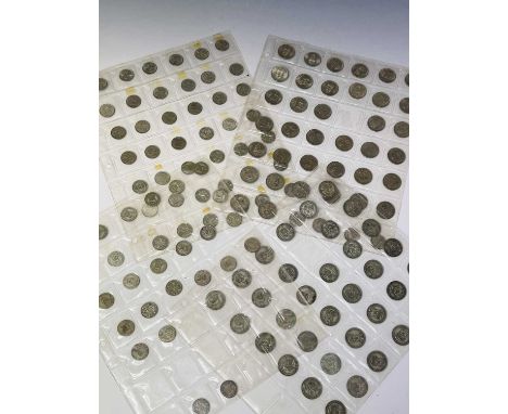 Great Britain One Shilling and Sixpence coinage. Comprising 10p of pre 1920 silver coins and £2.82 of pre 1947 silver coins p