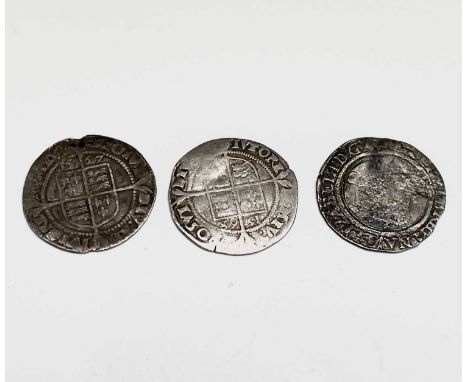 Elizabeth I, Sixpences x 3. 1562, 1567 and 1568, all worn.

Condition: please request a condition report if you require addit