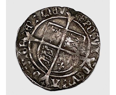 Henry VIII 1526-44 Second Coinage Groat, mm.lis, F+.

Condition: please request a condition report if you require additional 