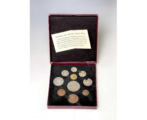 1951 Festival of Britain Proof Coin Set in box of issue.

Condition: please request a condition report if you require additio