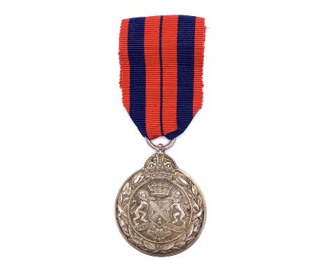 Plymouth City Constabulary Good Service Medal. An un-named silver medal.

Condition: please request a condition report if you