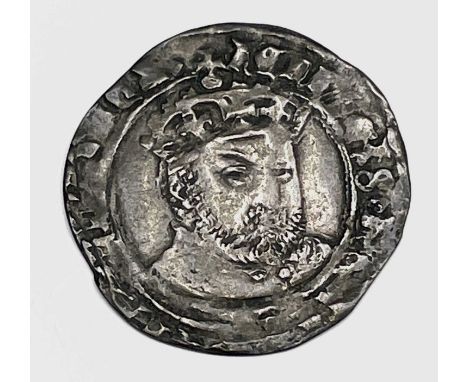 Henry VIII 1544-7 Third Coinage Groat, Bust 3, no mm, York, F.

Condition: please request a condition report if you require a