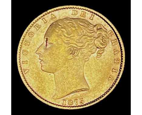 Great Britain Gold Sovereign 1875 Shield Back. Sydney Mint.

Condition: please request a condition report if you require addi