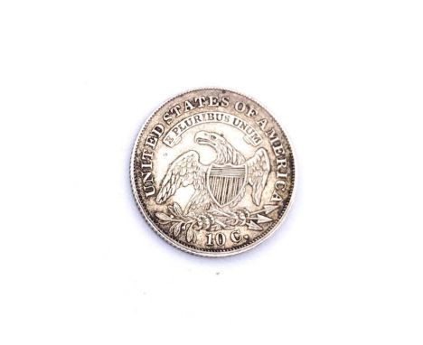 America - USA - Silver 10 Cent Select Example. A superb 1835 silver 10 cent Liberty Cap coin in A.Unc condition.

Condition: 