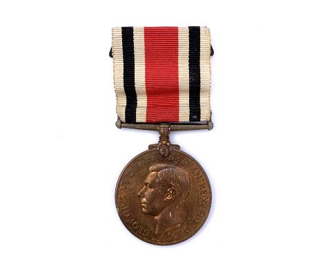 Police-Special Constabulary Long Service Medal (x1) A King George VI Fid Def pattern awarded to Norman L. Timmins, together w