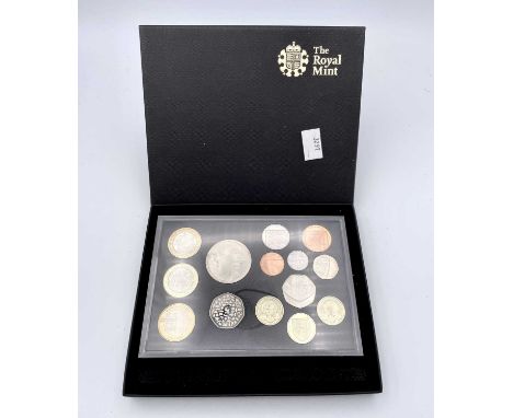 2011 UK Royal Mint £5 Prince Philip 14 coin proof set in box of issue.

Condition: please request a condition report if you r