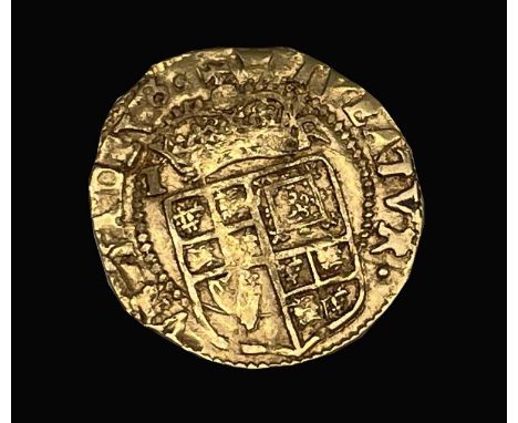 Great Britain Gold Half Crown James I Coronet Mint mark. 1607 - 1609 period.

Condition: please request a condition report if