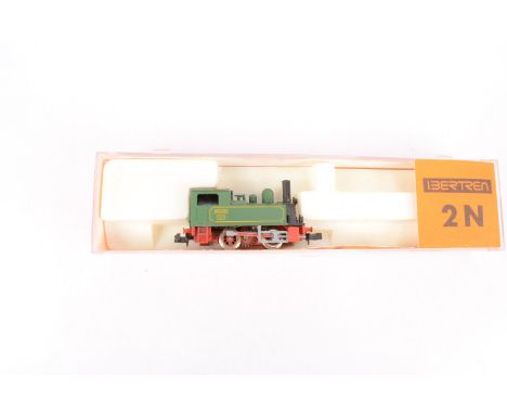 Ibertren 009 2N 944 green 0-4-0 Cuckoo Tank Engine, in original plastic box, VG-E, box G 