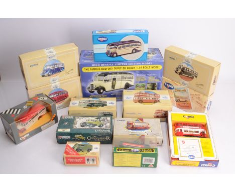 Corgi and OC Original Classics Diecast Public Transport and Related Vehicles, all boxed, Original Classics 1:24 scale limited