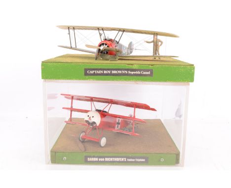 WWI and Modern Aircraft Models, four scratch built large scale wooden models, constructed to a fair standard, WWII, RN Superm