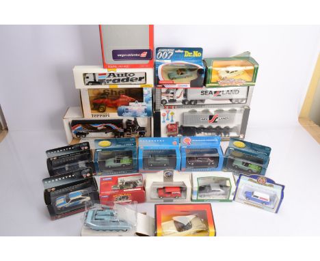 Modern Diecast Vehicles, a boxed collection of vintage and modern private, commercial and models from TV and Film, in various